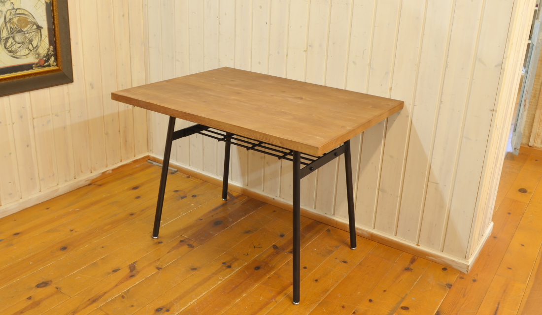 パイン古材テーブル100*sold – 嶝野家具